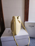 SMALL CAMILLE 16 SOFT BAG 24 IN SPRING YELLOW CALFSKIN
