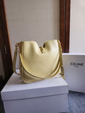 SMALL CAMILLE 16 SOFT BAG 24 IN SPRING YELLOW CALFSKIN