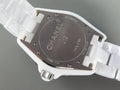 J12 Automatic White Ceramic Black Diamond Numerals Mop Dial