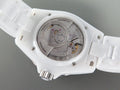 J12 Automatic White Ceramic White Numerals Black White Hands White Dial