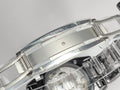 J12 Date Automatic Black Ceramic Diamond Numerals Black Dial Black Steel Hands