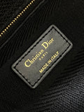 SMALL 24 LADY BAG IN BLACK CANVAS