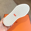 GET SNEAKER WHITE CALFSKIN AND PINK SUEDE