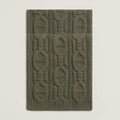 FAUBOURG MUFFLER 170 CM IN HUNTER GREEN CASHMERE