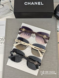 SQUARE SUNGLASSES 55512 IN ACETATE RESIN LENSES