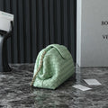 Teen Lauren 1980 With Chain 31.5 Light Green Leather Ghw