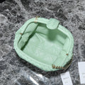 Teen Lauren 1980 With Chain 31.5 Light Green Leather Ghw