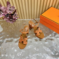 JAZZ 90 SANDAL IN BRONZE BROWN SUEDE