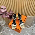 JULY SANDAL 105 MM IN LIGHT GOLD CALFSKIN