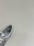 FF TRAINER SNEAKER IN SILVER MIX WHITE CALFSKIN