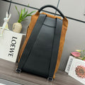 FLAMENCO 40 BACKPACK IN CINNAMON BROWN SUEDE