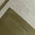 SMALL 24 LOEWE FONT TOTE IN ECRU JACQUARD CANVAS