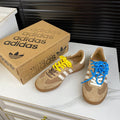 Ivory Sneakers Adidas Samba Sneakers Cowhide