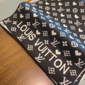 GAME ON SCARF 180 CM IN BLACK CASHMERE 394760