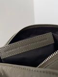 SUPERBUSY LARGE SLING BAG 42 IN KHAKI GREEN LAMBSKIN
