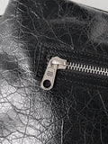SUPERBUSY MESSENGER BAG 33 IN BLACK ARENA LAMBSKIN