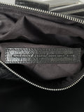 SUPERBUSY MESSENGER BAG 33 IN BLACK ARENA LAMBSKIN