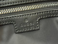 SMALL CROSSBODY BAG 19 IN BLACK CANVAS MONOGRAM LOGO