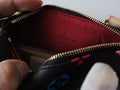EAST WEST 15 BAG IN BLACK MIX COLORFUL CALFSKIN