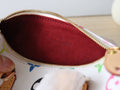 EAST WEST 15 BAG IN WHITE MIX COLORFUL CALFSKIN