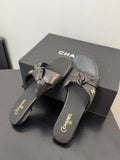 LACE MULE 2 CM IN BLACK LAMBSKIN