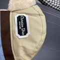 TRAPPER HAT IN BEIGE SUEDE AND RABBIT FUR 439533