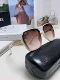 SQUARE SUNGLASSES 632874 IN WHITE ACETATE
