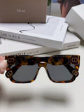 LADY 95.22 S2F SUNGLASS 571585 IN HAVANA ACETATE GREY LENSES