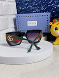 SQUARE FRAME SUNGLASSES 573303 IN ACETATE EMBOSSED LOGO