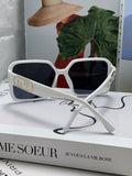 EMBOSSED LOGO FF DIAMONDS SQUARE FRAME SUNGLASSES 575798 IN ACETATE