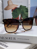 EMBOSSED LOGO BUTTERFLY FRAME SUNGLASSES 576876 IN ACETATE