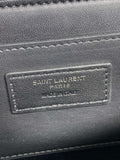 SOLFERINO SMALL SATCHEL 23 IN CERULEAN BLUE CALFSKIN GOLD HARDWARE