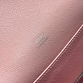 HM ROULIS 18 MINI BAG IN BABY PINK CALFSKIN SILVER-TONE HARDWARE
