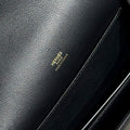 HM ROULIS 18 MINI BAG IN BLACK CALFSKIN GOLD-TONE HARDWARE