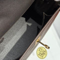 KELLY 25CM IN EBENE EPSOM CALFSKIN GOLD HARDWARE