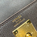 KELLY 28CM IN EBENE EPSOM CALFSKIN GOLD HARDWARE
