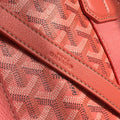 SMALL BELHARRA 24 IN PINK GOYARDINE CANVAS AND LAMBSKIN