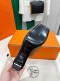 ICONIQUE 60 SANDAL IN BRONZE BROWN CALFSKIN