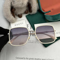 SQUARE FRAME SUNGLASSES G1640 IN METAL