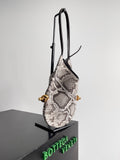 SMALL SOLSTICE 30 IN SNAKE PATTERN CALFSKIN