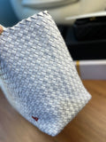 SMALL CABAT 33 IN WHITE LAMBSKIN