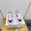 FREE SNEAKER IN WHITE CALFSKIN AND 