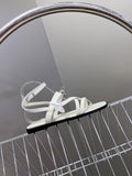 JUNE SANDAL WHITE CALFSKIN
