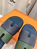 IZMIR SANDAL AEGEAN MIX HUNTER MIX PEACOCK LAMBSKIN