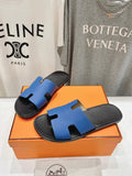 IZMIR SANDAL BLACK MIX LAPIS LAMBSKIN
