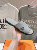 IZMIR SANDAL BRIGHT GRAY LAMBSKIN