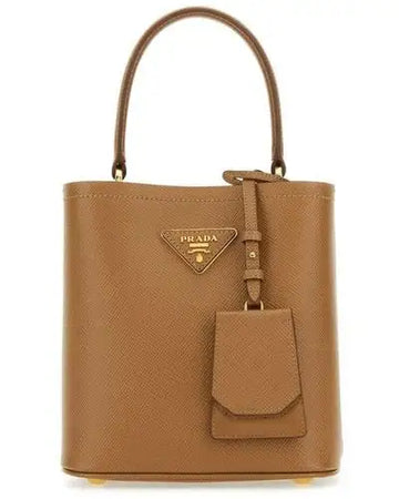 Prada Mini logo Bucket Bag