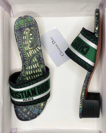 Christian Dior Dway Slide | Embroidery Slippers | 23 Designs