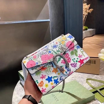 Gucci Dionysus Print Small Shoulder Bag